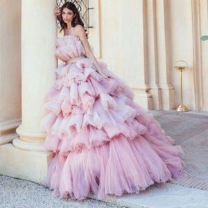 Dovita Wedding Gown - Blush Pink